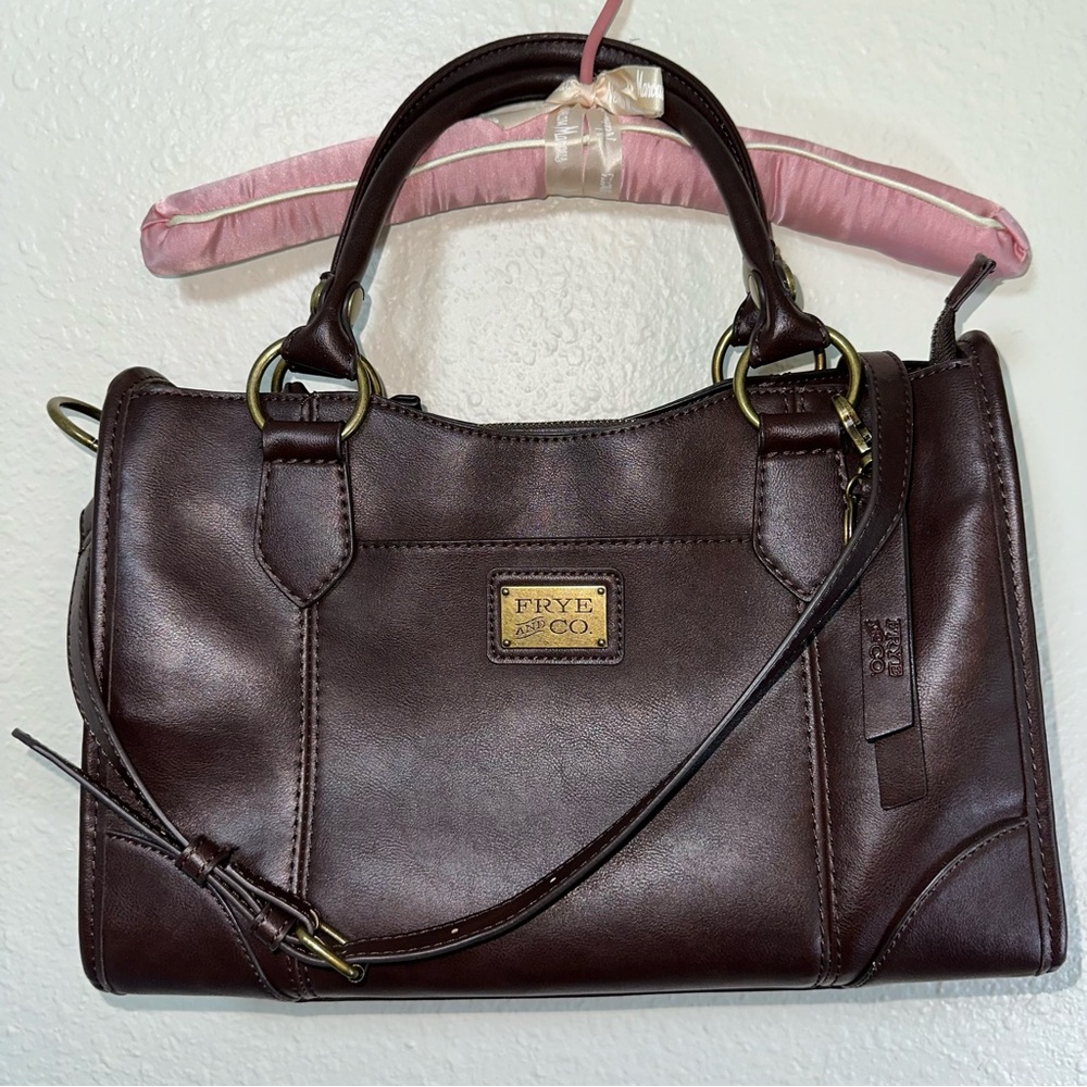 Frye and Co Handbag Dark Brown